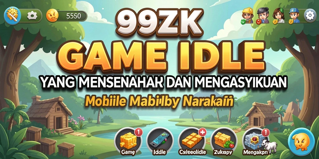 Tampilan screenshot gameplay Idle 99ZK yang menarik.