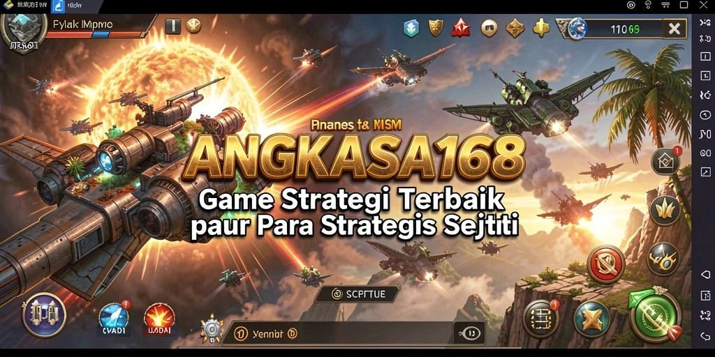 Tampilan gameplay dinamis dan menarik dari ANGKASA168.