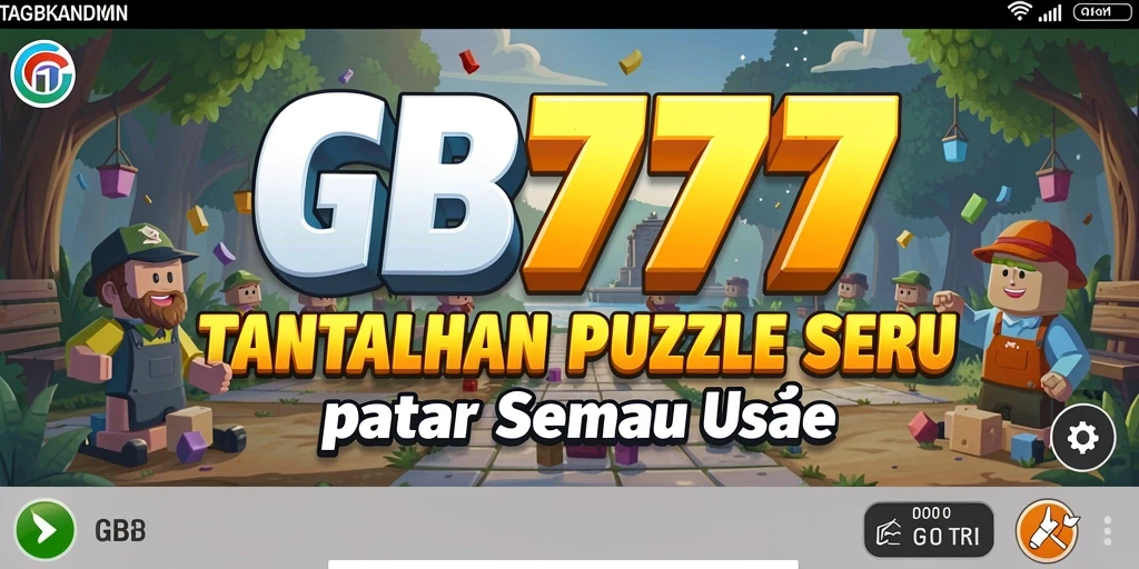 Tampilan gameplay GB777 dengan berbagai tantangan Puzzle yang menarik.