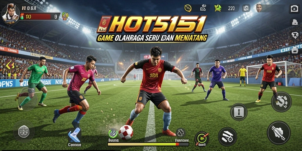 Tampilan gameplay HOT51 yang menarik dan kompetitif.