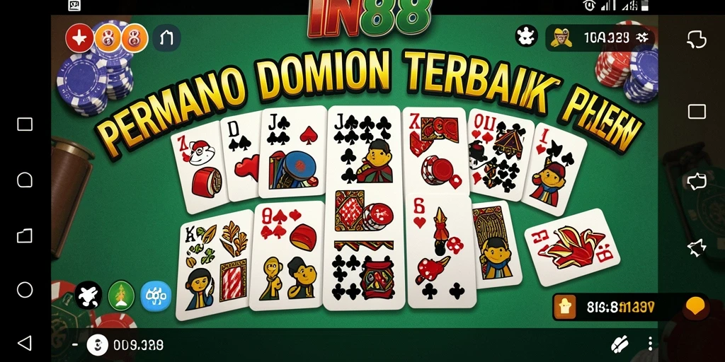 Tampilan gameplay seru di IN88 dengan berbagai mode permainan Domino.