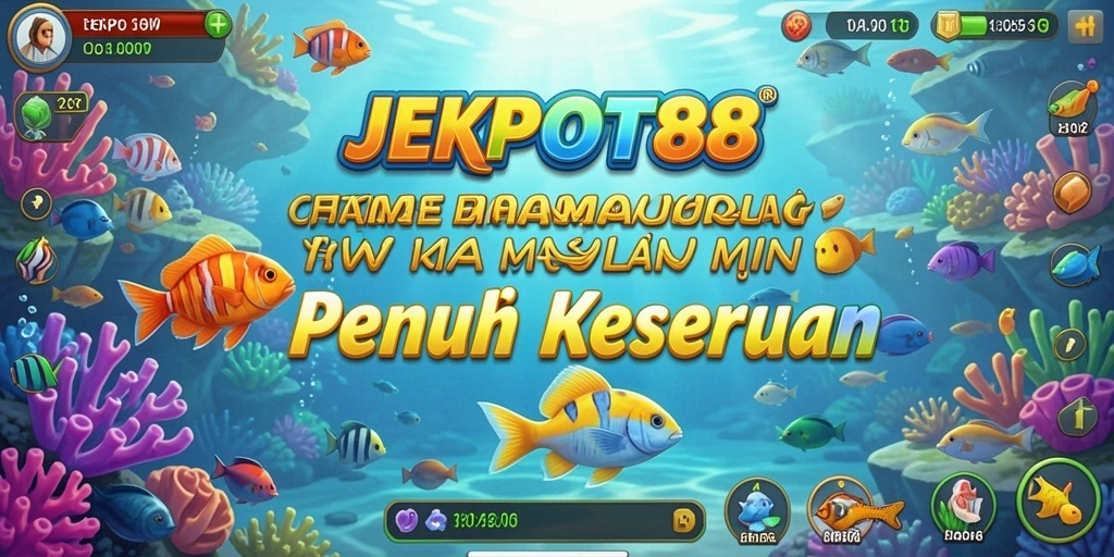 Tangkapan ikan menarik dalam gameplay JEKPOT88.