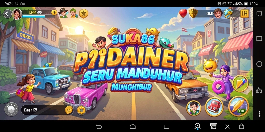 Tampilan gameplay seru dari SUKA86 dengan aksi yang mengasyikkan.