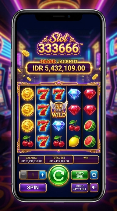 Pengguna sedang menjelajahi kategori aplikasi terbaru di 333666.